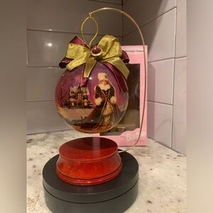 Vintage Barbie 4" Ornament 1993 With Stand